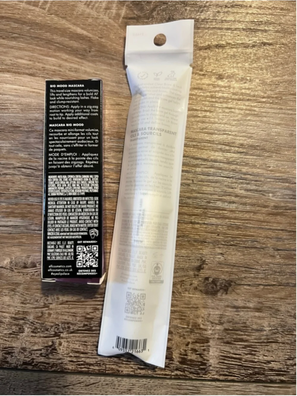 NEW BUNDLE e.l.f. Mascara One Size Purple and White